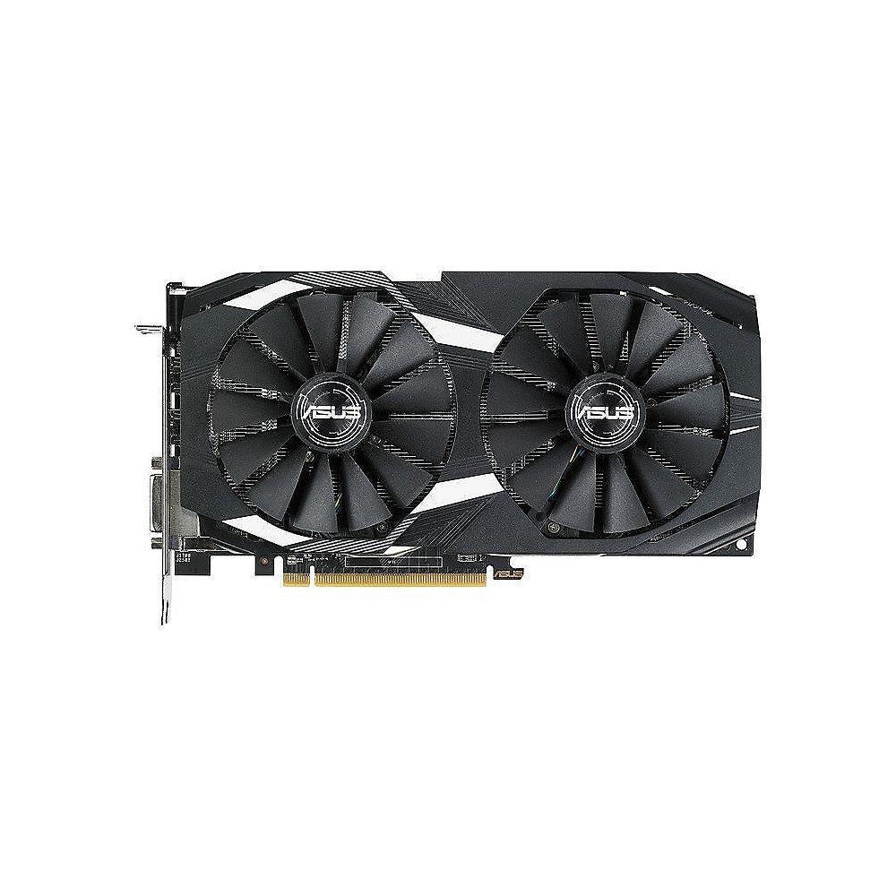 Asus AMD Radeon RX 580 OC Dual Grafikkarte 4GB GDDR5 2x HDMI/2xDP/DVI, Asus, AMD, Radeon, RX, 580, OC, Dual, Grafikkarte, 4GB, GDDR5, 2x, HDMI/2xDP/DVI