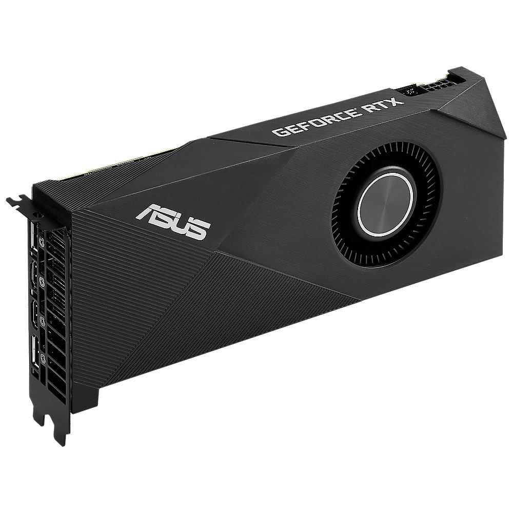 Asus GeForce RTX 2060 Turbo 6GB GDDR6 Grafikkarte 2xDP/2xHDMI, Asus, GeForce, RTX, 2060, Turbo, 6GB, GDDR6, Grafikkarte, 2xDP/2xHDMI