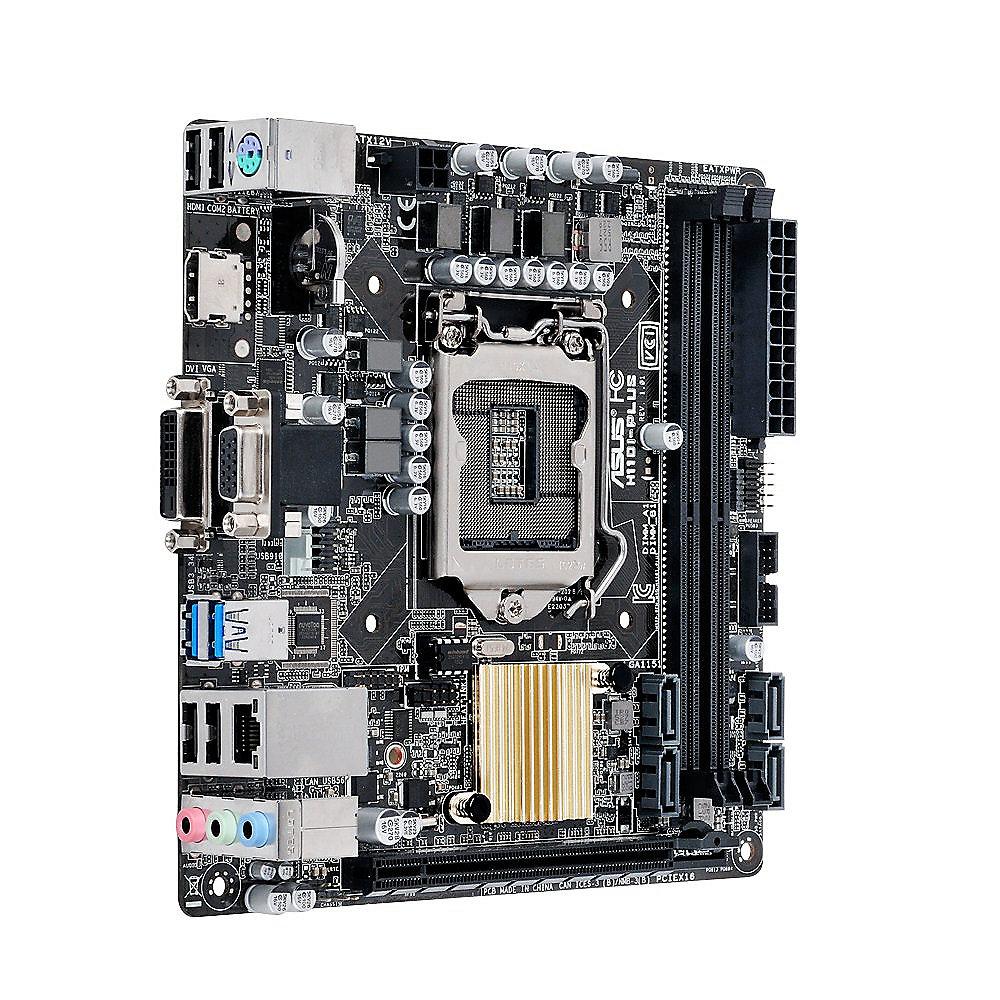 ASUS H110I-Plus GL/SATA600/DVI/VGA/HDMI Mini-ITX Mainboard Sockel 1151