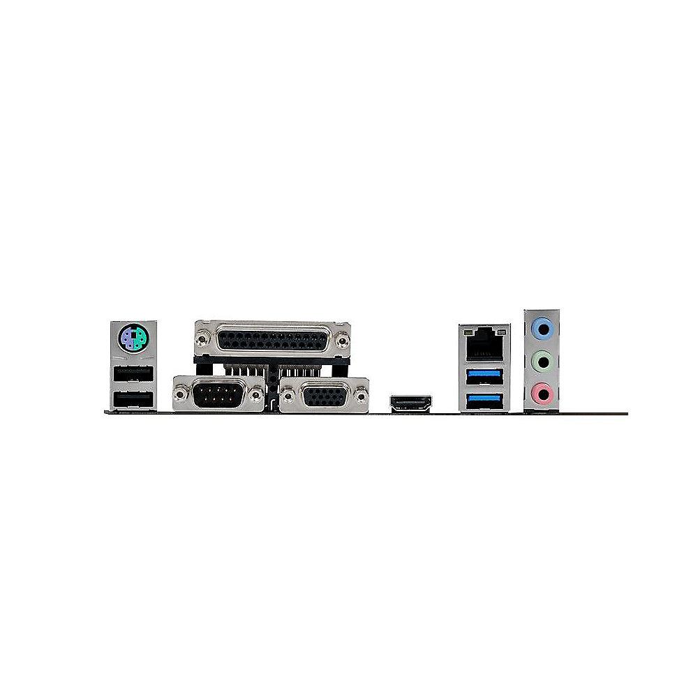 ASUS H110M-D mATX Mainboard 1151 VGA/HDMI/Seriell/Parallel