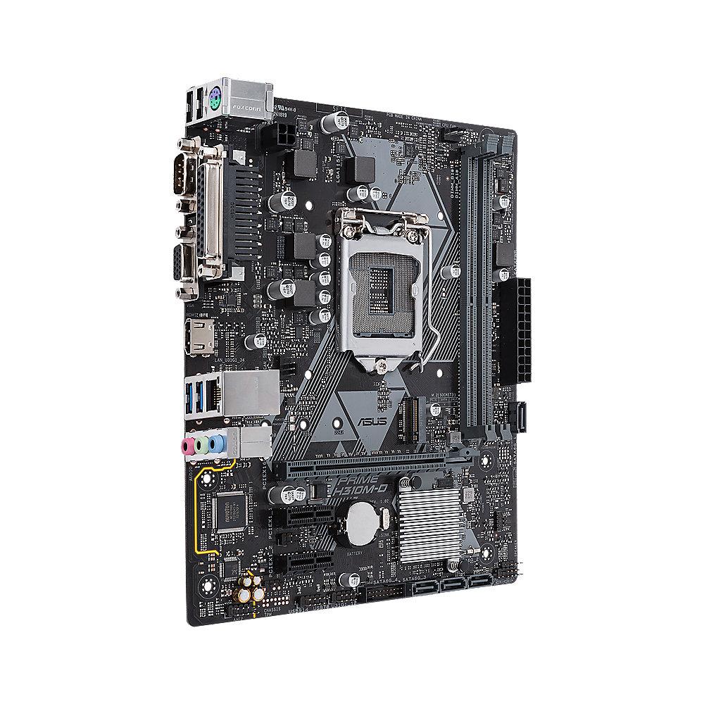 ASUS Prime H310M-D mATX Mainboard Sockel 1151 DVI/VGA/M.2/Parallel/Seriell