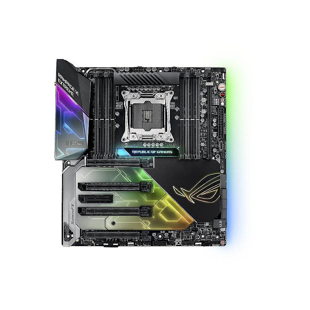 ASUS ROG Rampage VI Extreme Omega EATX Mainboard Sockel 2066 USB3.1/M.2/WiFi/BT, ASUS, ROG, Rampage, VI, Extreme, Omega, EATX, Mainboard, Sockel, 2066, USB3.1/M.2/WiFi/BT