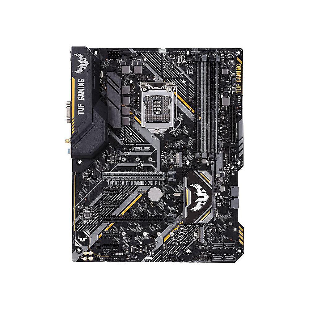 ASUS TUF B360-Pro GAMING (WIFI) ATX Mainboard 1151 HDMI/VGA/M.2/WLAN/BT