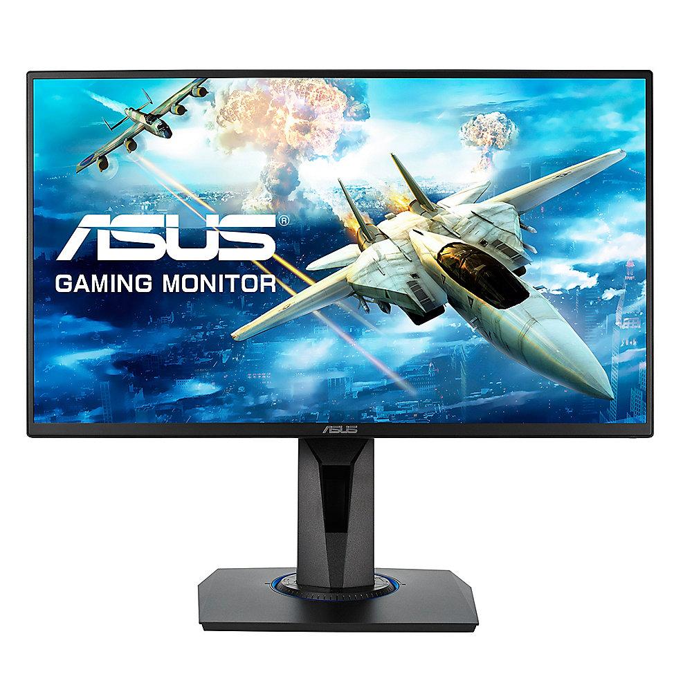 ASUS VG255H 62,23 cm (24,5") FHD Gaming Monitor, VGA/HDMI, 75Hz, 1ms, schwarz