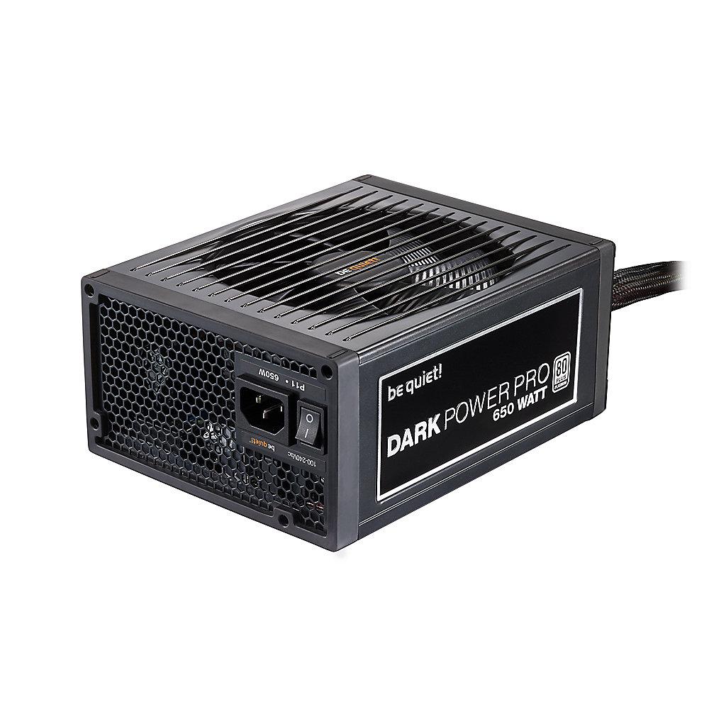 be quiet! Dark Power Pro 11 650 Watt  ATX V2.4 80  Platinum Netzteil modular, be, quiet!, Dark, Power, Pro, 11, 650, Watt, ATX, V2.4, 80, Platinum, Netzteil, modular