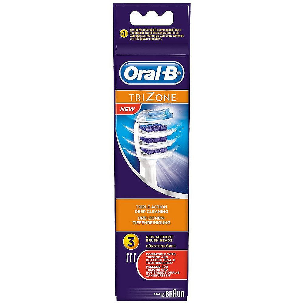 Braun Oral-B TriZone Aufsteckbürsten (3er Pack), Braun, Oral-B, TriZone, Aufsteckbürsten, 3er, Pack,