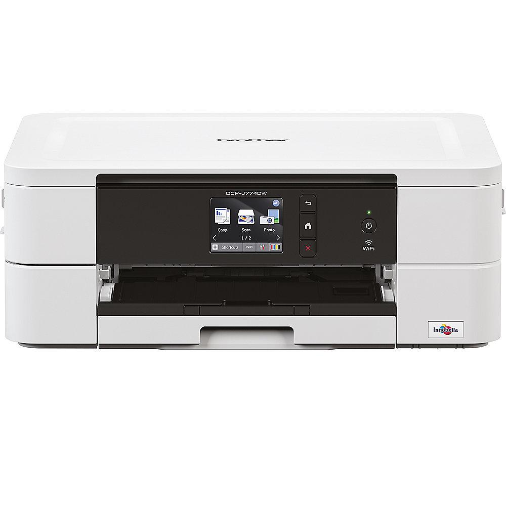 Brother DCP-J774DW Tinten-Multifunktionsdrucker Scanner Kopierer WLAN, Brother, DCP-J774DW, Tinten-Multifunktionsdrucker, Scanner, Kopierer, WLAN