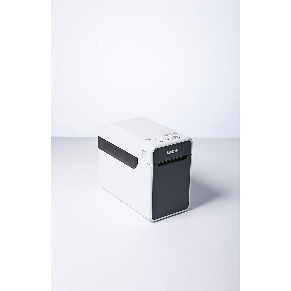 Brother TD-2130N Etikettendrucker monochrom direkt-thermisch LAN USB Seriell, Brother, TD-2130N, Etikettendrucker, monochrom, direkt-thermisch, LAN, USB, Seriell