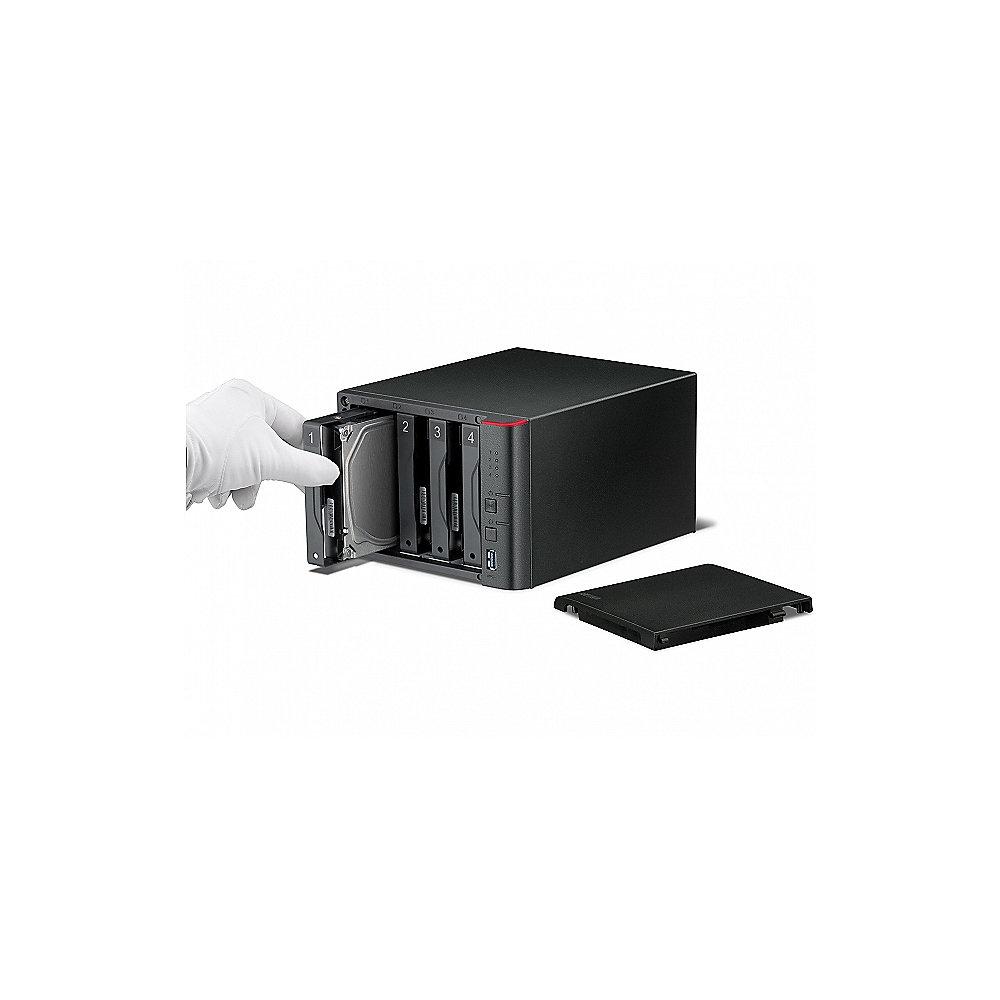 Buffalo LinkStation 441D 1xGigabit NAS System 8TB (4x SATA, 2x USB3.0), Buffalo, LinkStation, 441D, 1xGigabit, NAS, System, 8TB, 4x, SATA, 2x, USB3.0,