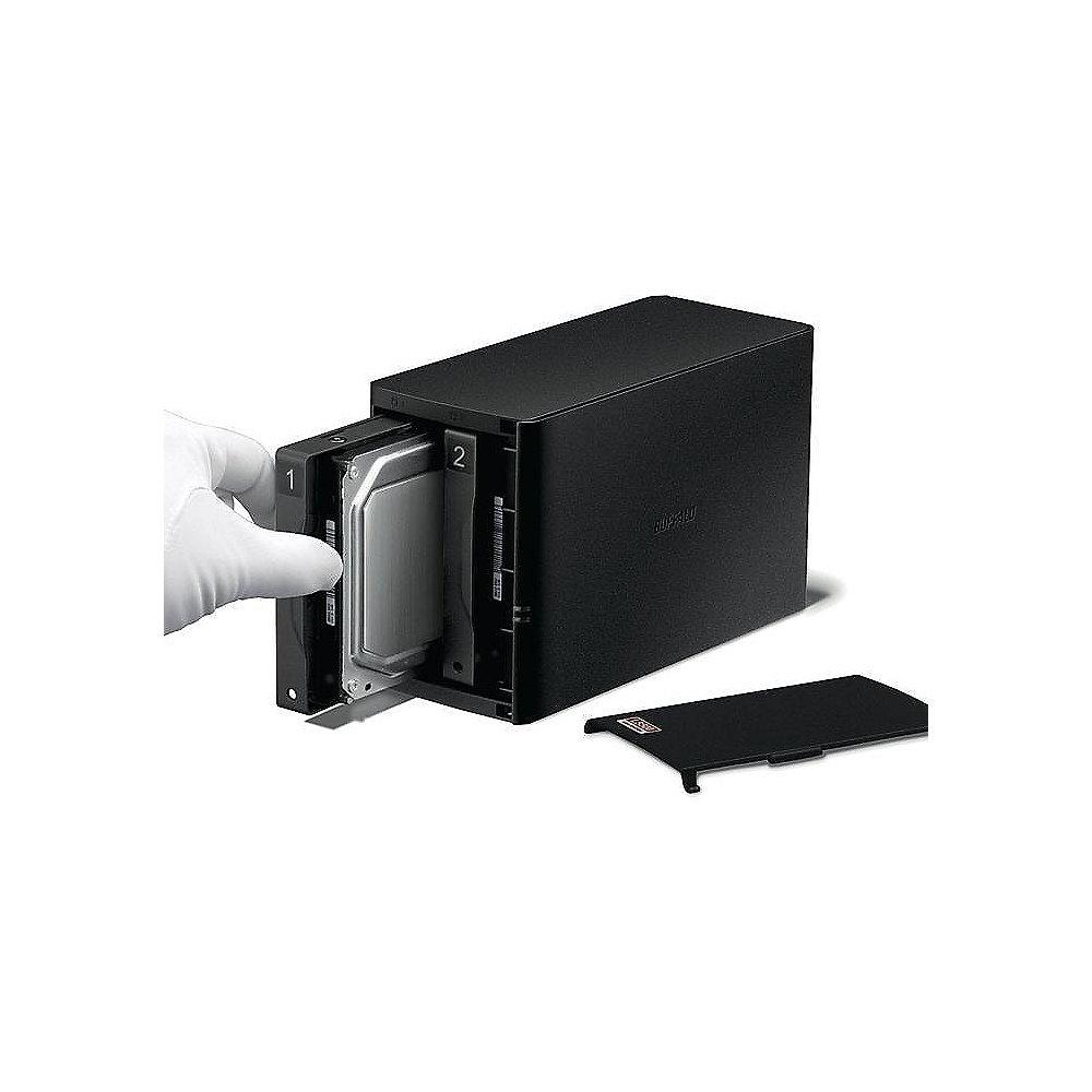 Buffalo LinkStation 520D NAS System 2-Bay 2TB (2x 1TB), Buffalo, LinkStation, 520D, NAS, System, 2-Bay, 2TB, 2x, 1TB,