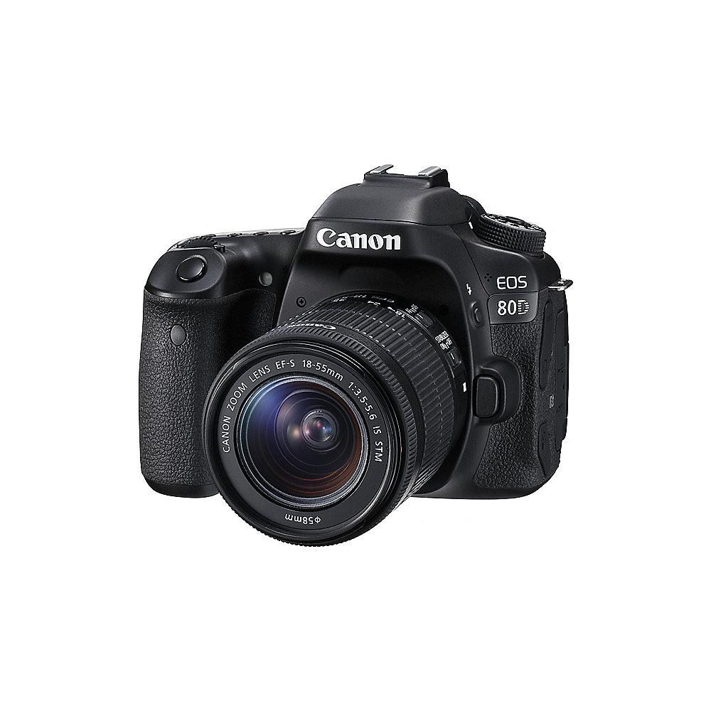 Canon EOS 80D Kit 18-135mm IS USM Spiegelreflexkamera