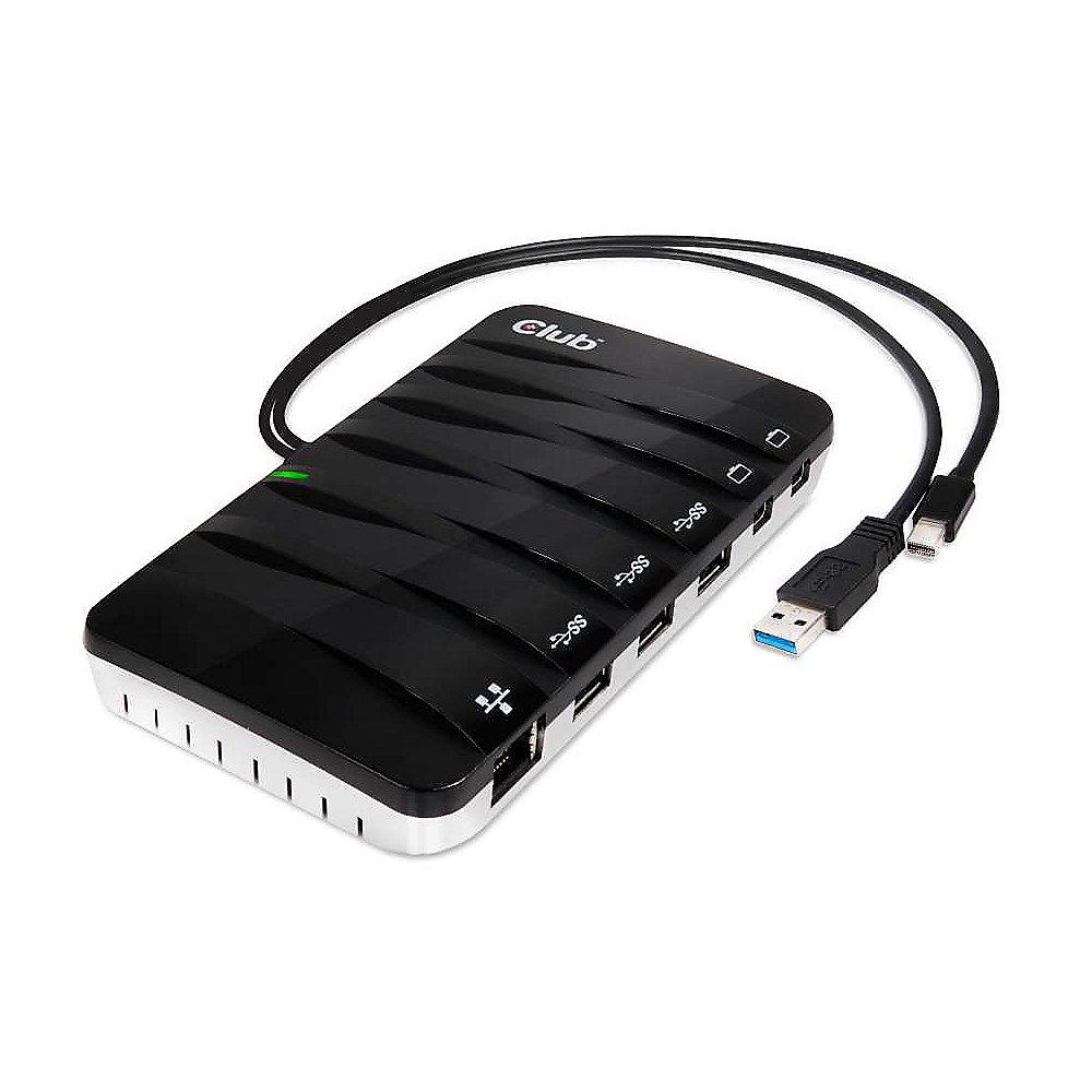 Club 3D SenseVision USB 3.0 MST Hub Docking   Dual Mini DisplayPort CSV-3203, Club, 3D, SenseVision, USB, 3.0, MST, Hub, Docking, , Dual, Mini, DisplayPort, CSV-3203