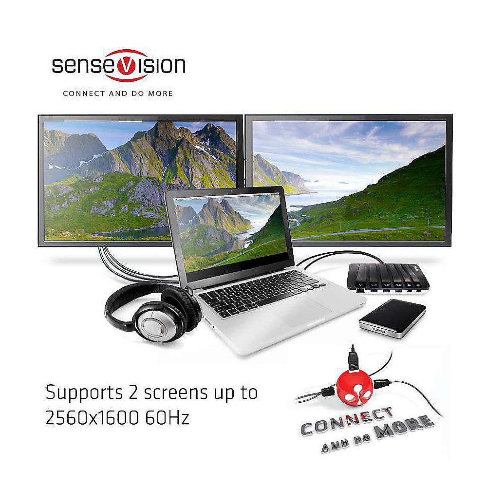 Club 3D SenseVision USB 3.0 MST Hub Docking   Dual Mini DisplayPort CSV-3203, Club, 3D, SenseVision, USB, 3.0, MST, Hub, Docking, , Dual, Mini, DisplayPort, CSV-3203