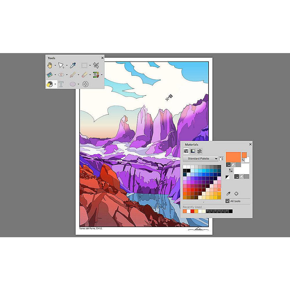 COREL PaintShop Pro 2018 (ML) MiniBox, COREL, PaintShop, Pro, 2018, ML, MiniBox