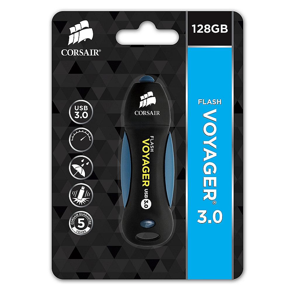 Corsair 128GB Flash Voyager V2 USB 3.0 Stick CMFVY3A-128GB, Corsair, 128GB, Flash, Voyager, V2, USB, 3.0, Stick, CMFVY3A-128GB