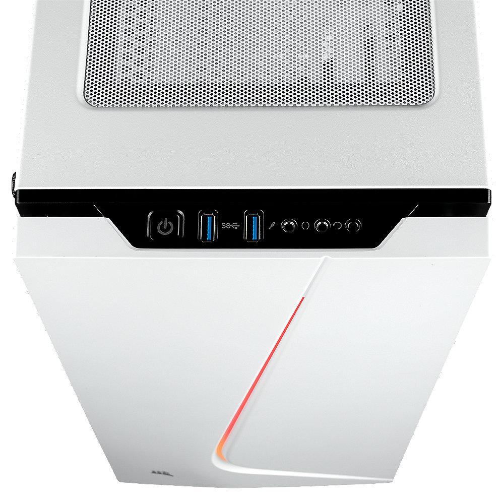 Corsair Carbide SPEC-06 White Midi Tower Gaming Gehäuse, TG Seitenfenster