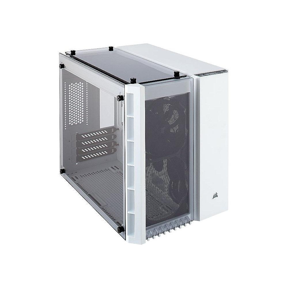 Corsair Crystal 280X White Midi Tower ATX Gehäuse mit gehärtetem Glas