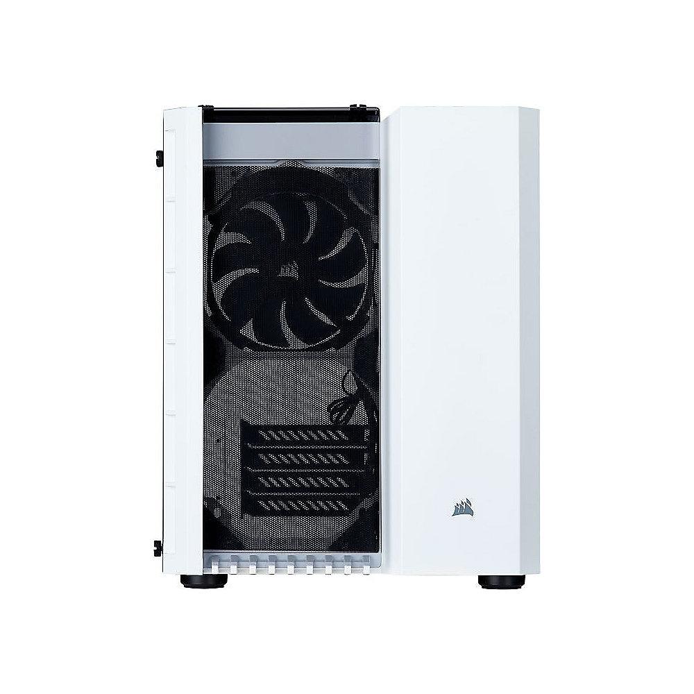 Corsair Crystal 280X White Midi Tower ATX Gehäuse mit gehärtetem Glas