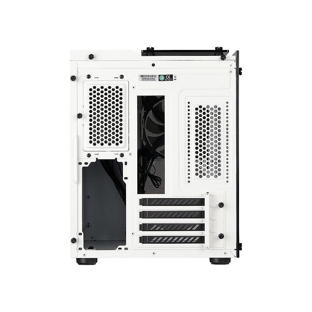 Corsair Crystal 280X White Midi Tower ATX Gehäuse mit gehärtetem Glas