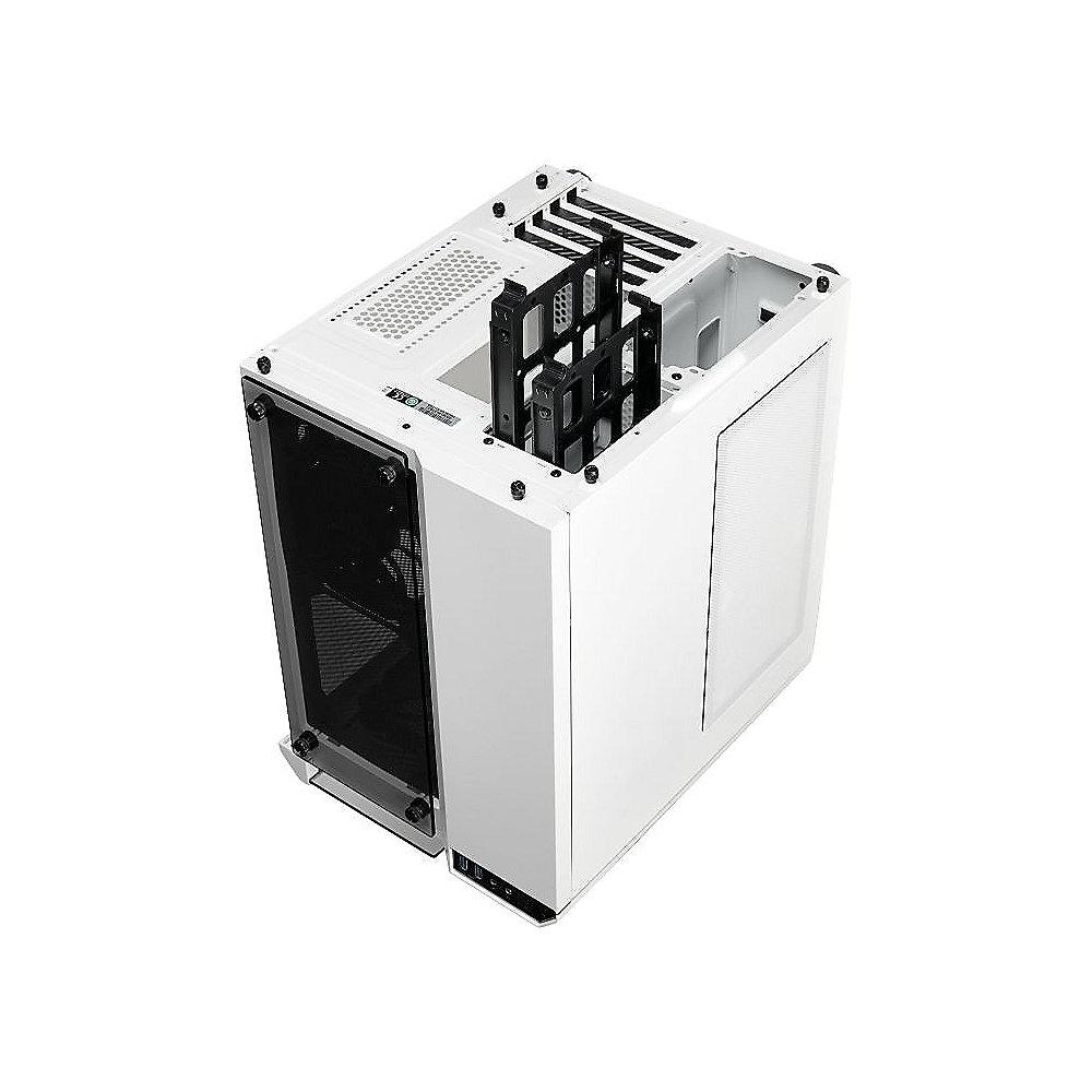 Corsair Crystal 280X White Midi Tower ATX Gehäuse mit gehärtetem Glas