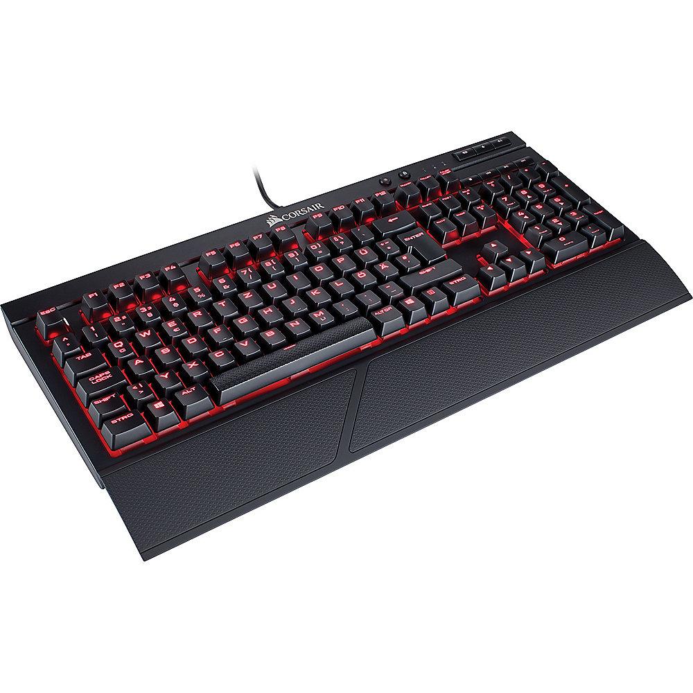 Corsair Gaming K68 mechanische Tastatur Red LED Cherry MX Red schwarz