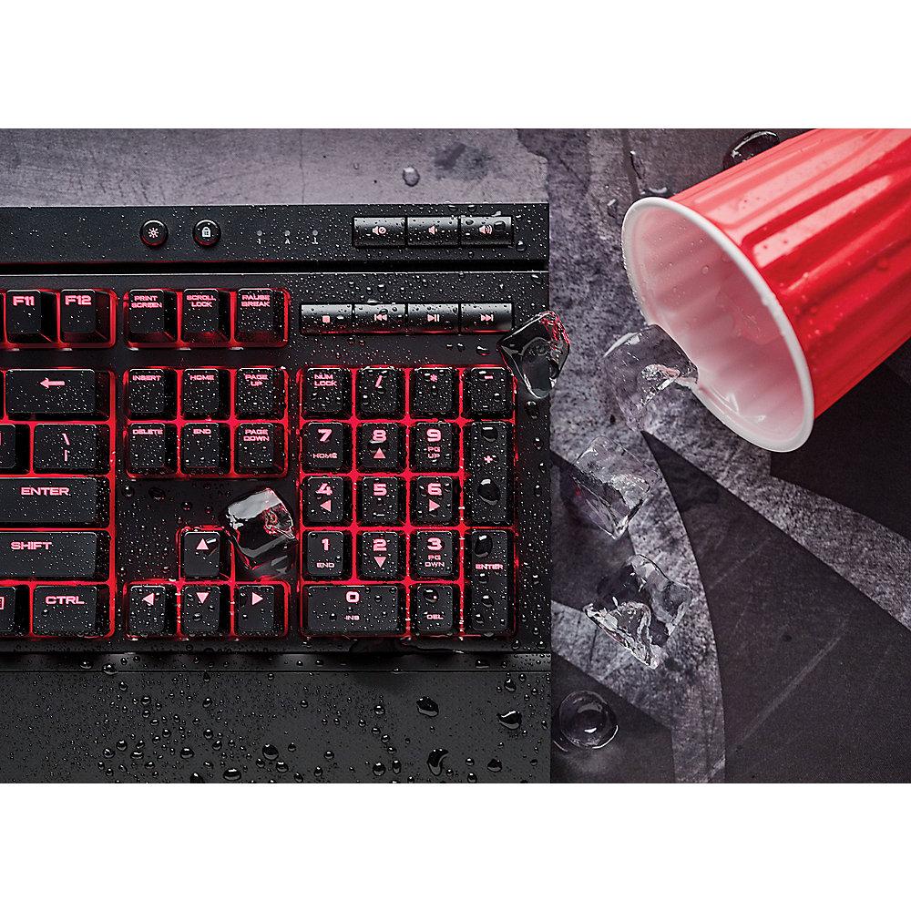 Corsair Gaming K68 mechanische Tastatur Red LED Cherry MX Red schwarz