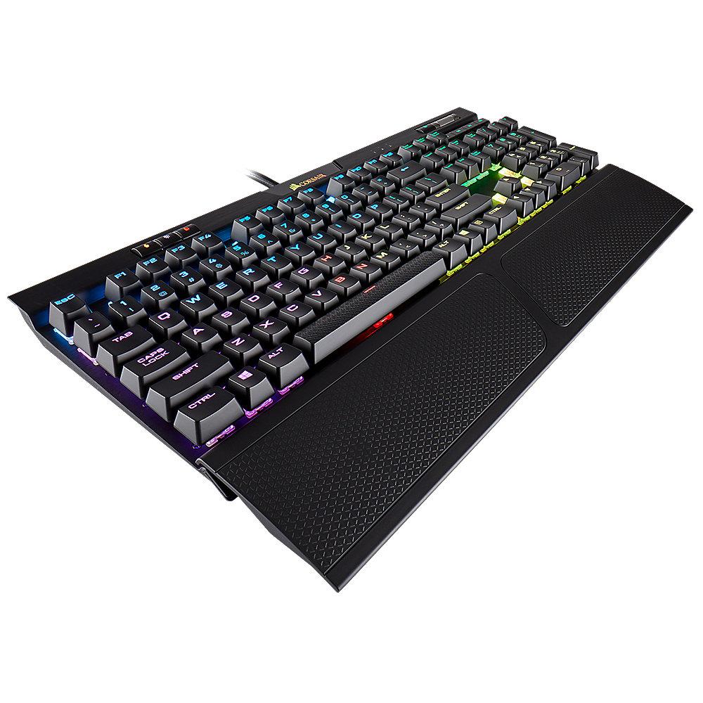 Corsair K70 RGB LED MK.2 mechanische Gaming Tastatur Cherry MX Red schwarz, Corsair, K70, RGB, LED, MK.2, mechanische, Gaming, Tastatur, Cherry, MX, Red, schwarz