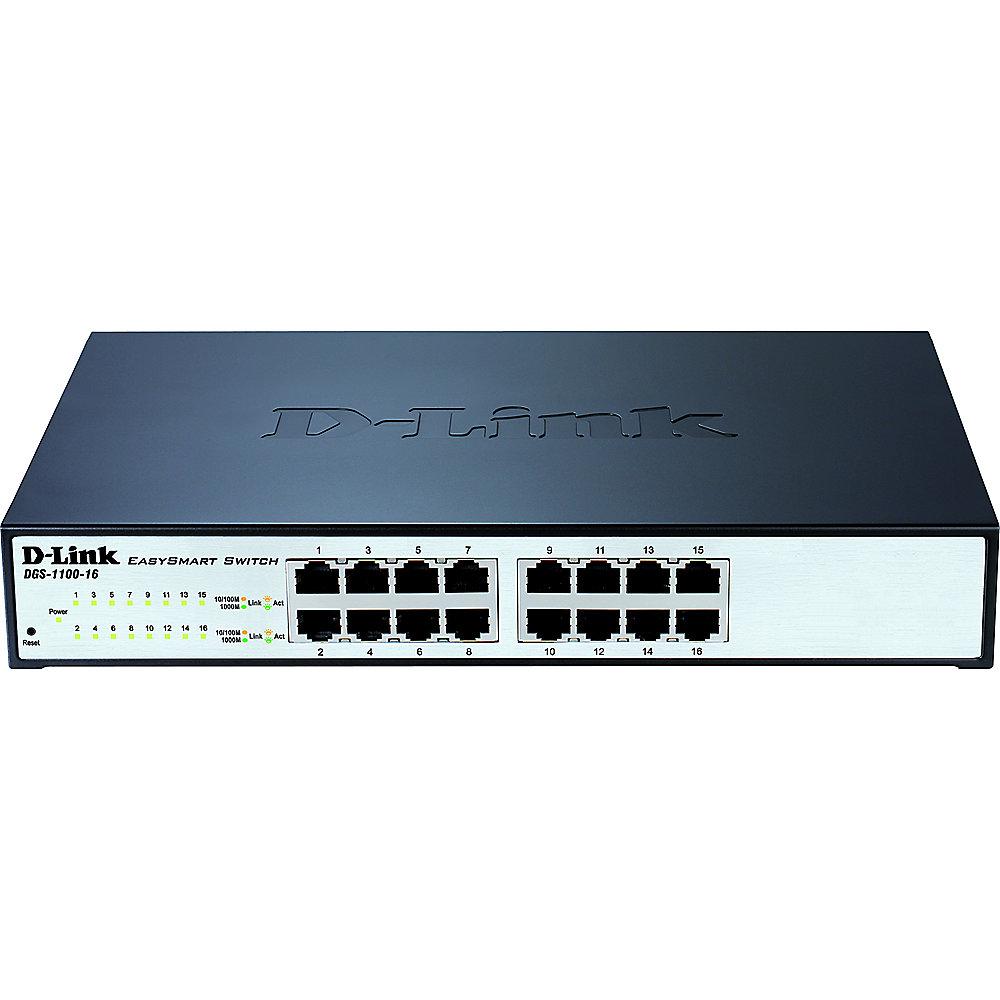 D-Link DGS-1100-16 16 Port 10/100/1000Mbps Gigabit Switch, D-Link, DGS-1100-16, 16, Port, 10/100/1000Mbps, Gigabit, Switch