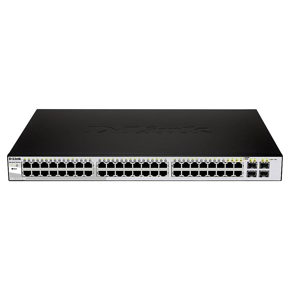 D-Link DGS-1210-48 48x Layer2 Smart Managed Gigabit Switch (4x Mini GBIC), D-Link, DGS-1210-48, 48x, Layer2, Smart, Managed, Gigabit, Switch, 4x, Mini, GBIC,