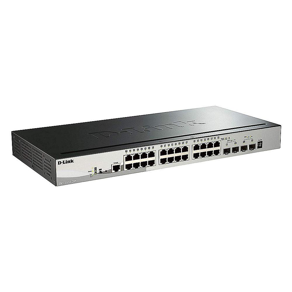 D-Link SmartPro DGS-1510-28P Switch 24 x 10/100/1000 (PoE ), D-Link, SmartPro, DGS-1510-28P, Switch, 24, x, 10/100/1000, PoE,