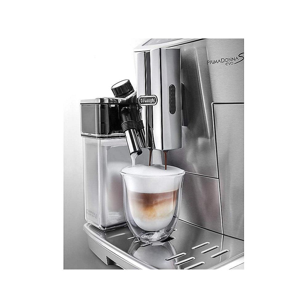 DeLonghi ECAM 510.55.M PrimaDonna S Evo Kaffeevollautomat Edelstahl, DeLonghi, ECAM, 510.55.M, PrimaDonna, S, Evo, Kaffeevollautomat, Edelstahl