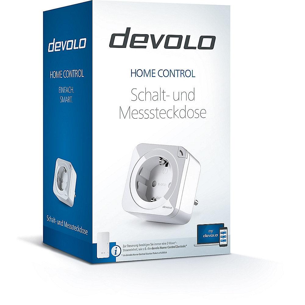 devolo Home Control 4er Set Schalt- & Messsteckdose 2.0 (Smart Home, Steckdose), devolo, Home, Control, 4er, Set, Schalt-, &, Messsteckdose, 2.0, Smart, Home, Steckdose,