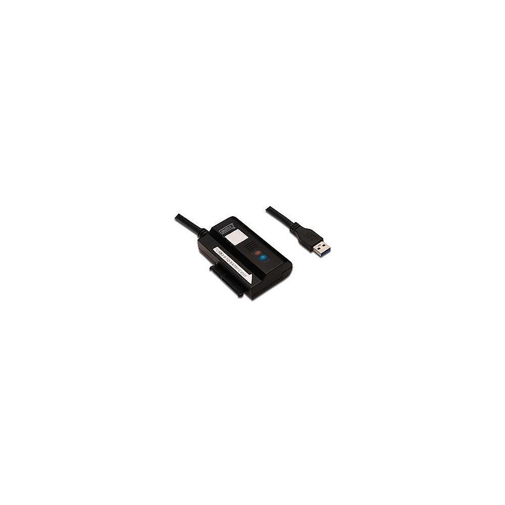 DIGITUS USB 3.0 Adapterkabel Typ-A zu SATA II St./Bu. schwarz