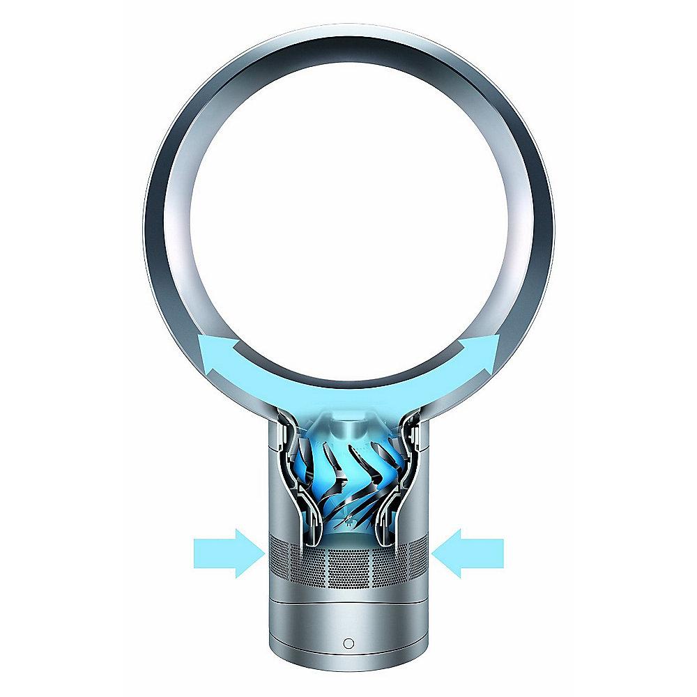 Dyson AM06 Air Multiplier Tischventilator 26 W weiß/silber