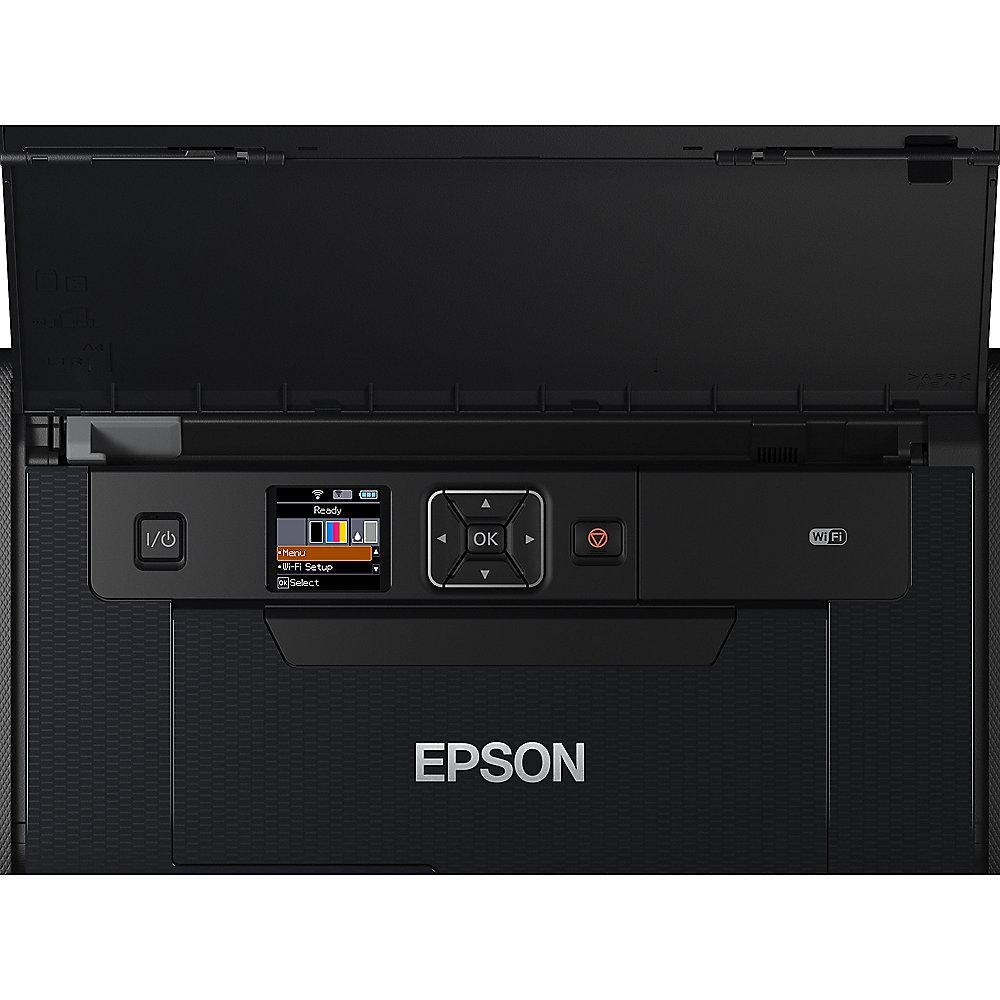 EPSON WorkForce WF-100W mobiler Drucker mit WLAN und Akku   3 Jahre Garantie*