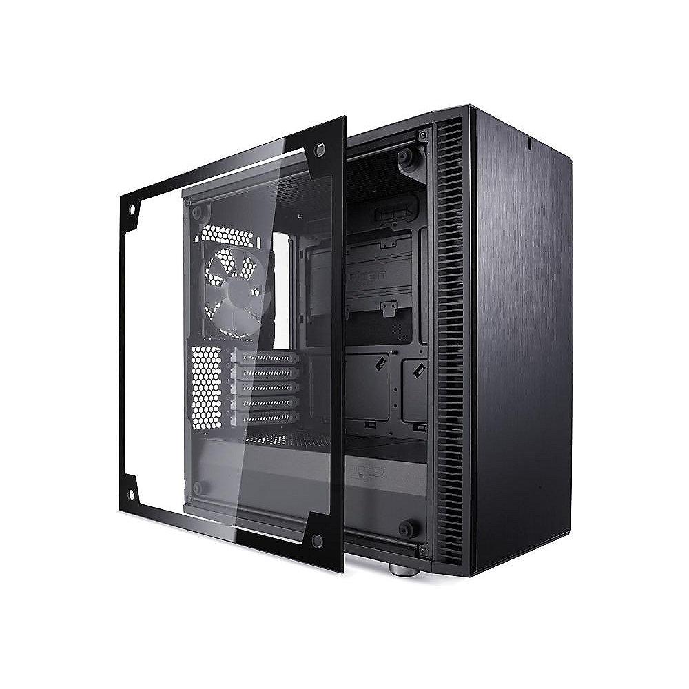 Fractal Design Define Mini C TG mATX Gaming Gehäuse Seitenfenster schallgedämmt, Fractal, Design, Define, Mini, C, TG, mATX, Gaming, Gehäuse, Seitenfenster, schallgedämmt