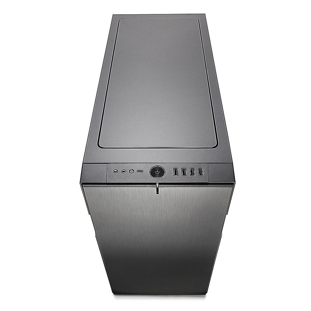 Fractal Design Define R6 USB-C Gunmetal TG ATX Gaming Gehäuse, schallgedämmt