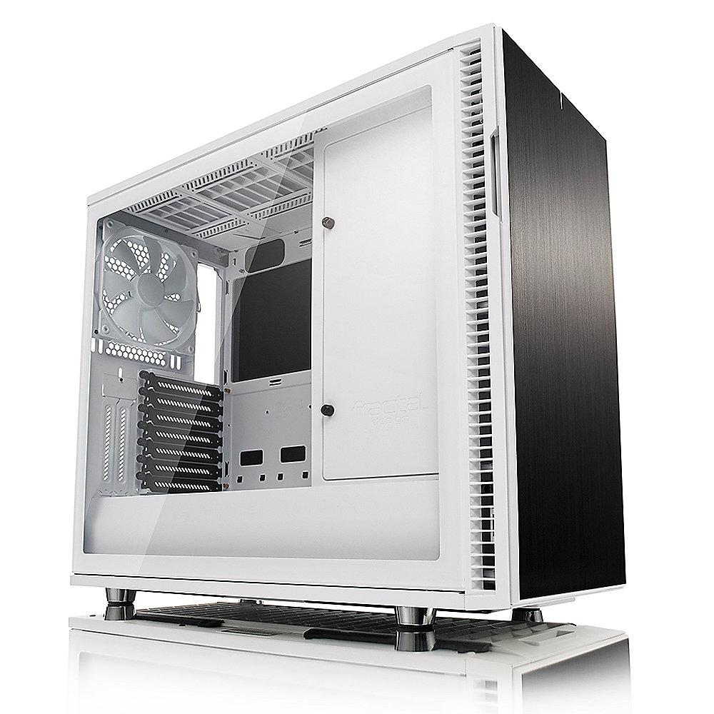 Fractal Design Define R6 Weiß ATX Gaming Gehäuse mit TG Seitenfenster, Fractal, Design, Define, R6, Weiß, ATX, Gaming, Gehäuse, TG, Seitenfenster