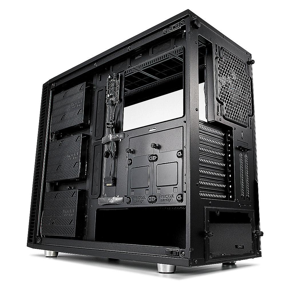 Fractal Design Define S2 USB-C Blackout TG ATX Gaming Gehäuse, schallgedämmt