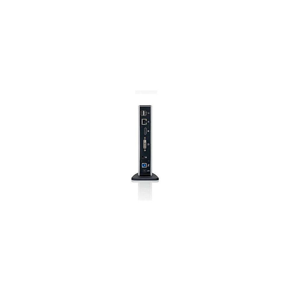 Fujitsu TS USB 3.0 Port Replicator PR08, schwarz/grau, Dockingstation