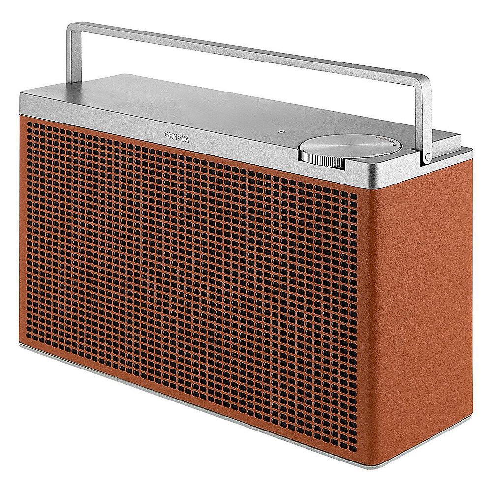 Geneva Touring/M Tragbarer Bluetooth HiFi Lautsprecher - cognac, Geneva, Touring/M, Tragbarer, Bluetooth, HiFi, Lautsprecher, cognac