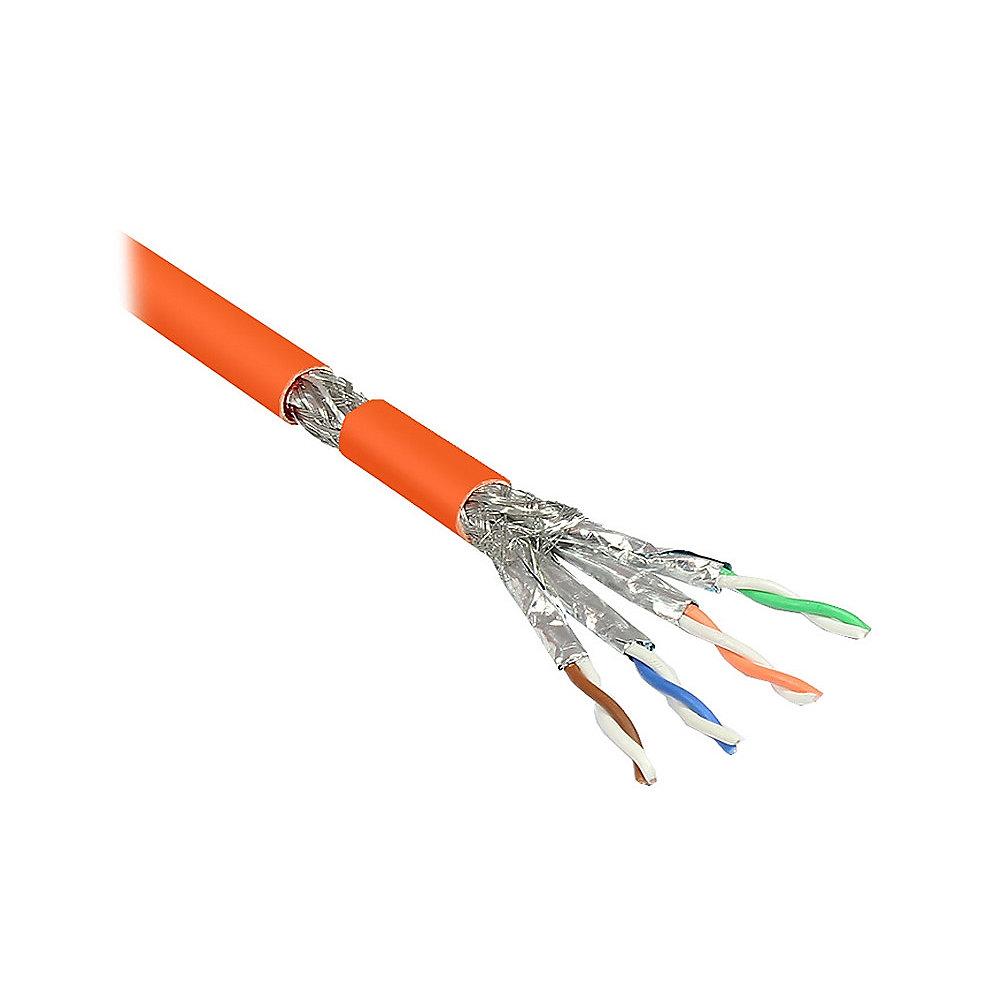 Good Connections Verlegekabel Cat.7 S/FTP PiMF 4P Simplex orange 100m
