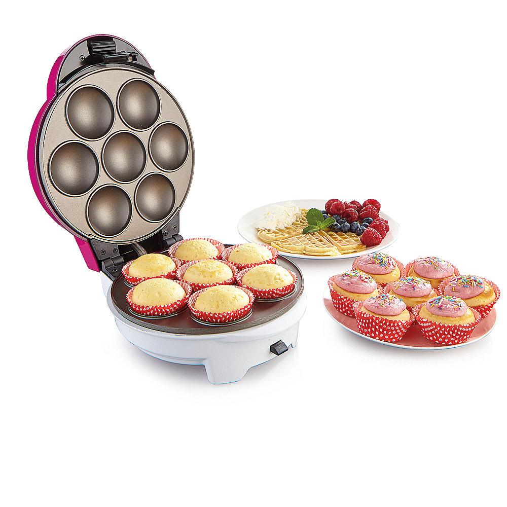 Gorenje WCM702PW Waffeleisen und Cupcake Maker rosa