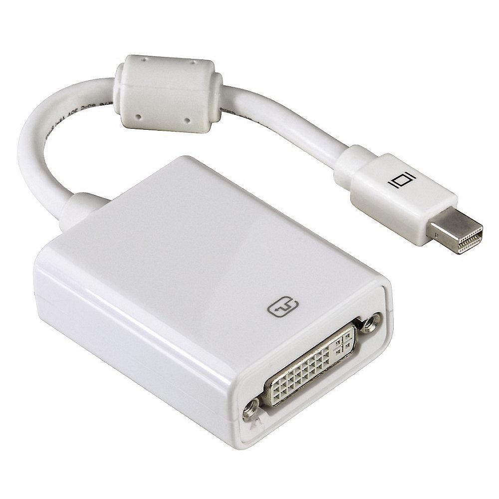 Hama DisplayPort Adapterkabel mini DP zu DVI St./Bu. weiß, Hama, DisplayPort, Adapterkabel, mini, DP, DVI, St./Bu., weiß