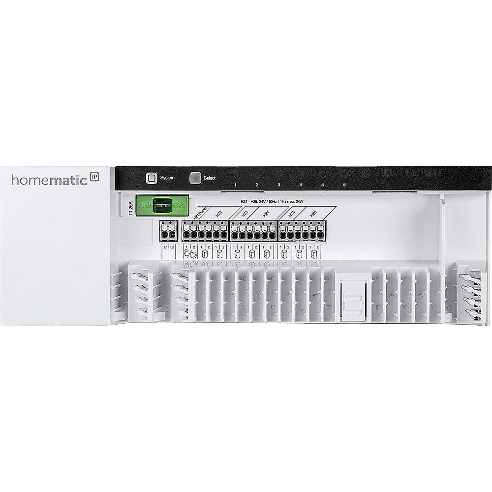 Homematic IP Fußbodenheizungsaktor - 6-fach 24V HmIP-FAL24-C6, Homematic, IP, Fußbodenheizungsaktor, 6-fach, 24V, HmIP-FAL24-C6