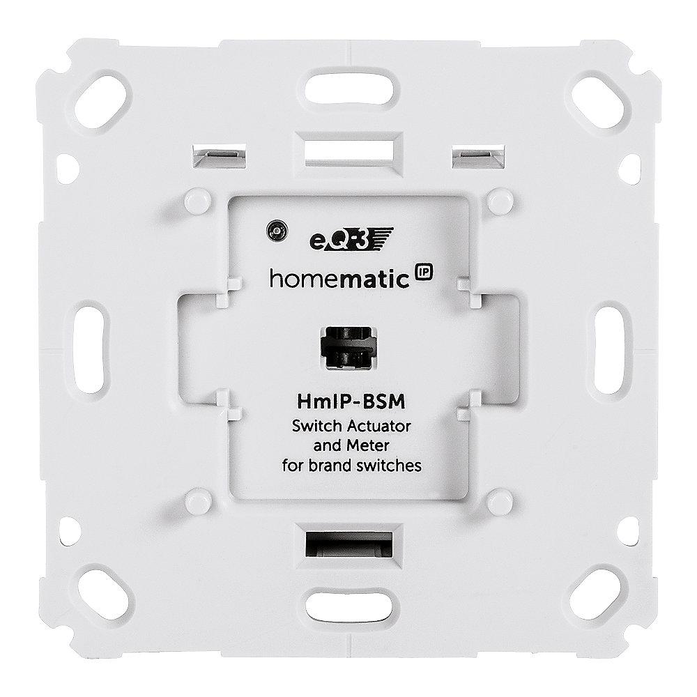 Homematic IP Schalt-Mess-Aktor für Markenschalter HmIP-BSM, Homematic, IP, Schalt-Mess-Aktor, Markenschalter, HmIP-BSM