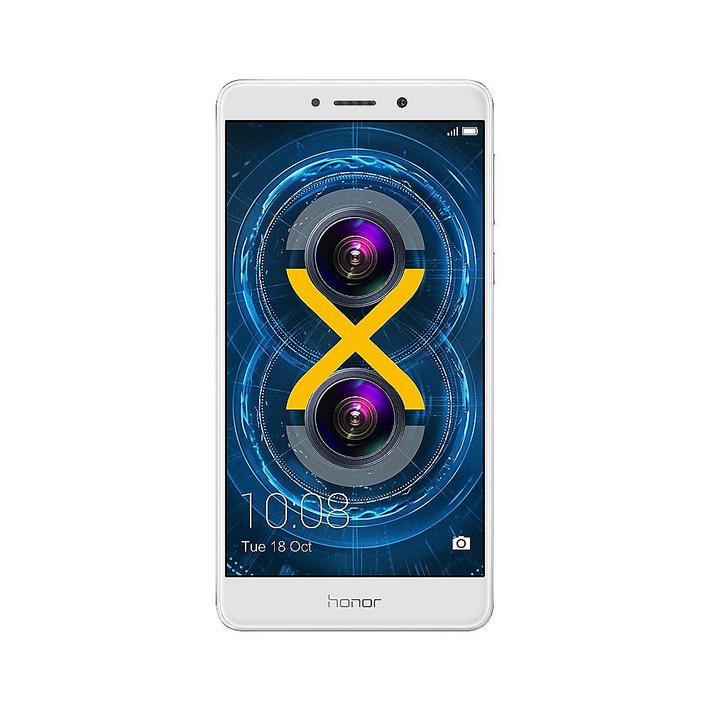 Honor 6X silver Android Smartphone mit Dual-Kamera, Honor, 6X, silver, Android, Smartphone, Dual-Kamera