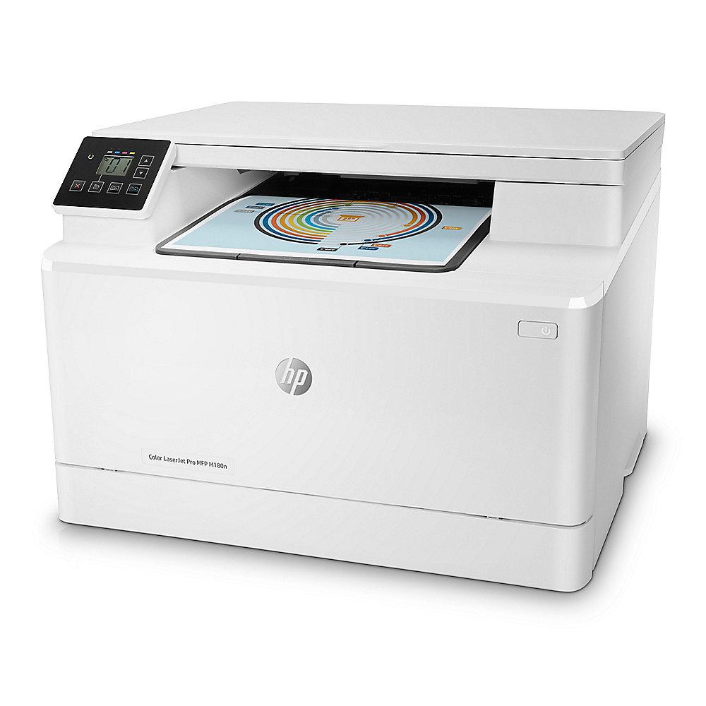 HP Color LaserJet Pro MFP M180n Farblaserdrucker Scanner Kopierer LAN, HP, Color, LaserJet, Pro, MFP, M180n, Farblaserdrucker, Scanner, Kopierer, LAN