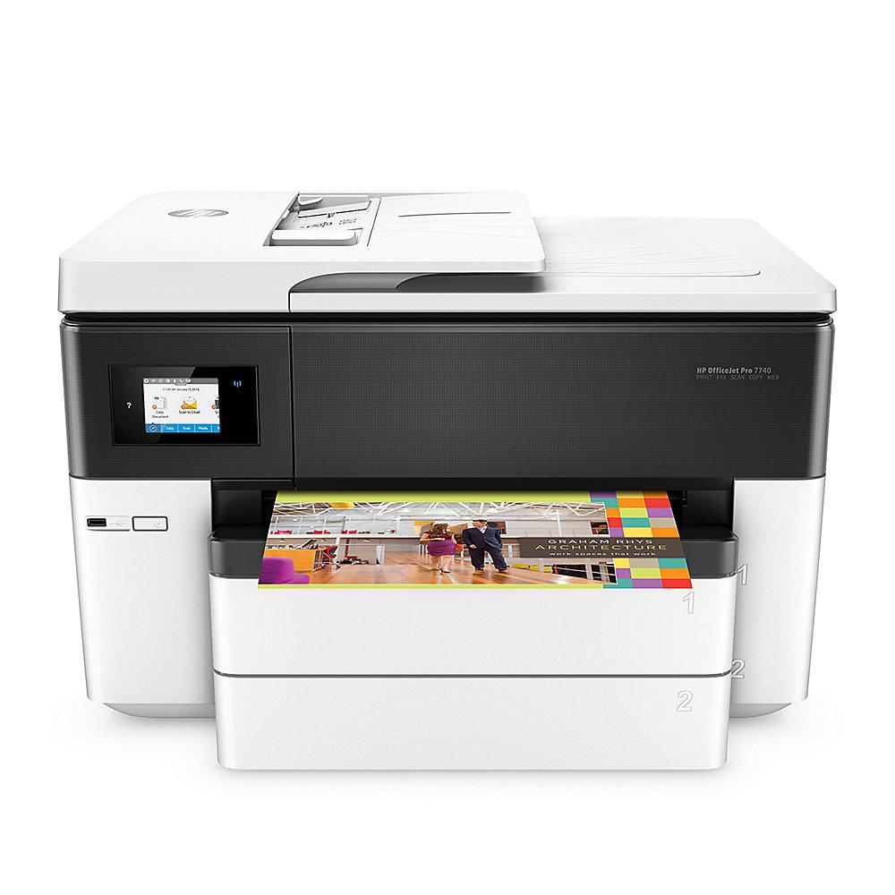 HP OfficeJet Pro 7740 MFG Drucker Scanner Kopierer Fax A3 WLAN   30 EUR