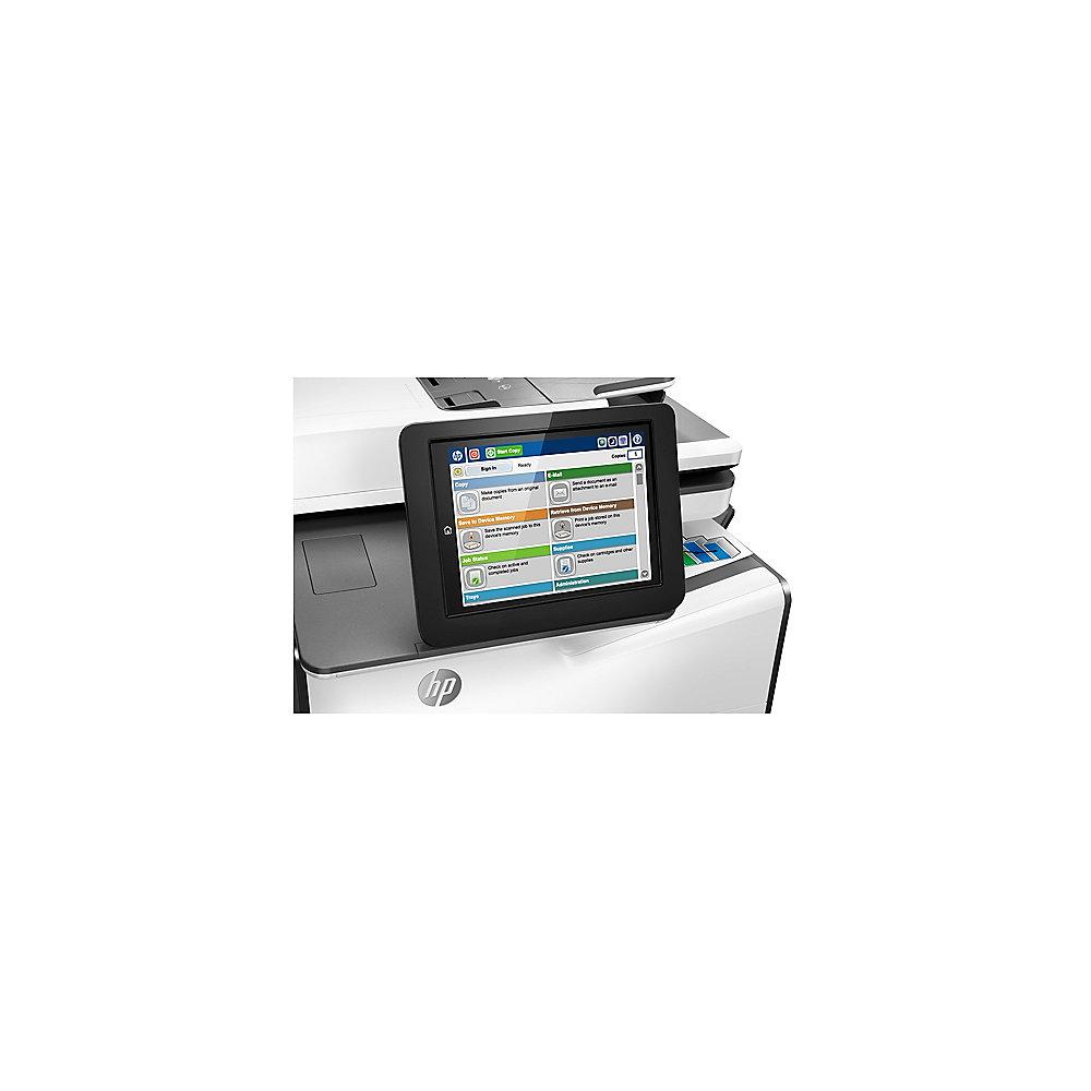 HP PageWide Enterprise Color MFP 586dn Tintenstrahldrucker Scanner Kopierer LAN, HP, PageWide, Enterprise, Color, MFP, 586dn, Tintenstrahldrucker, Scanner, Kopierer, LAN